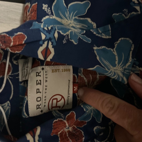Western Roper shirt medium - Picture 2 of 4